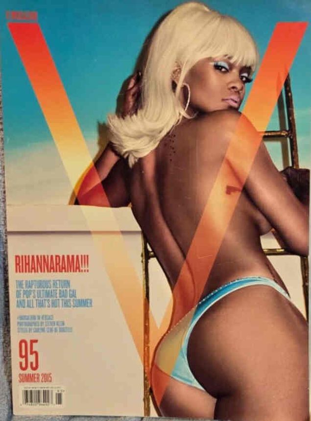 V MAGAZINE magazine side cover Issue 95 Summer 2015