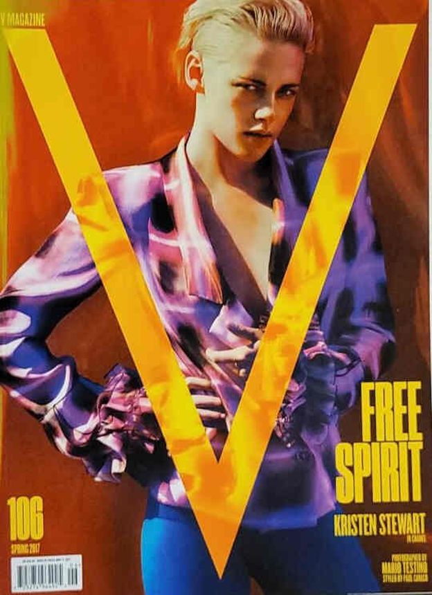 V MAGAZINE magazine side cover Issue 106 Spring 2017