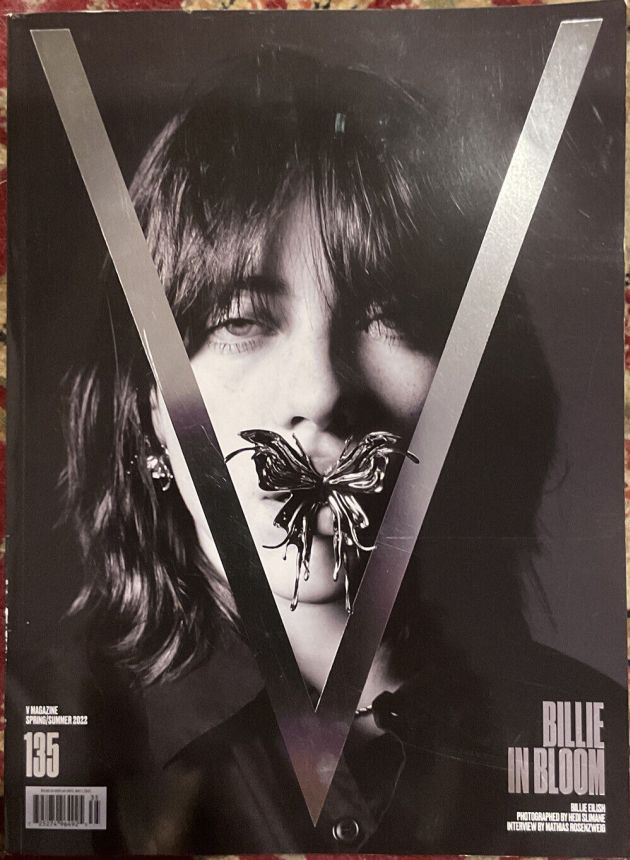 V MAGAZINE magazine side cover Issue 135 Spring 2022