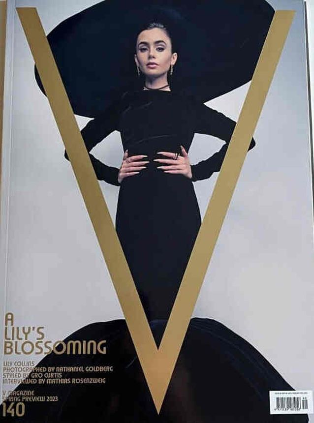 V MAGAZINE magazine side cover Issue 140 Spring 2023