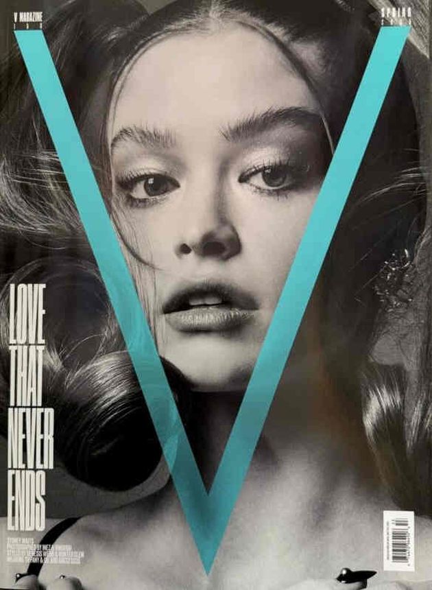 V MAGAZINE magazine side cover Issue 153 Spring 2025