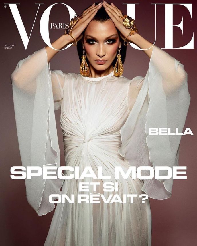 VOGUE FRANCE magazine cover  May/June 2020