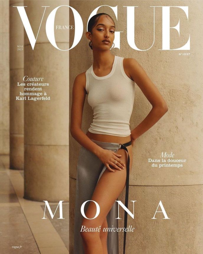 VOGUE FRANCE magazine cover  May 2023