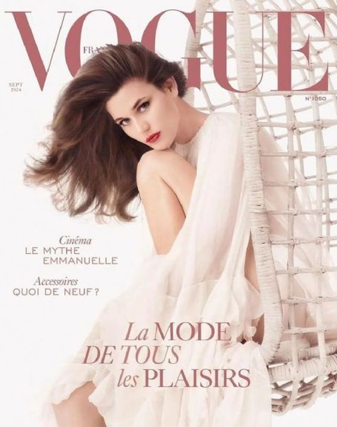 VOGUE FRANCE magazine cover  September 2024