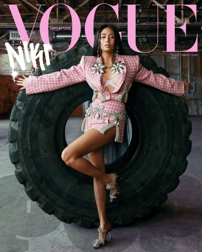 VOGUE SINGAPORE magazine cover  April 2023