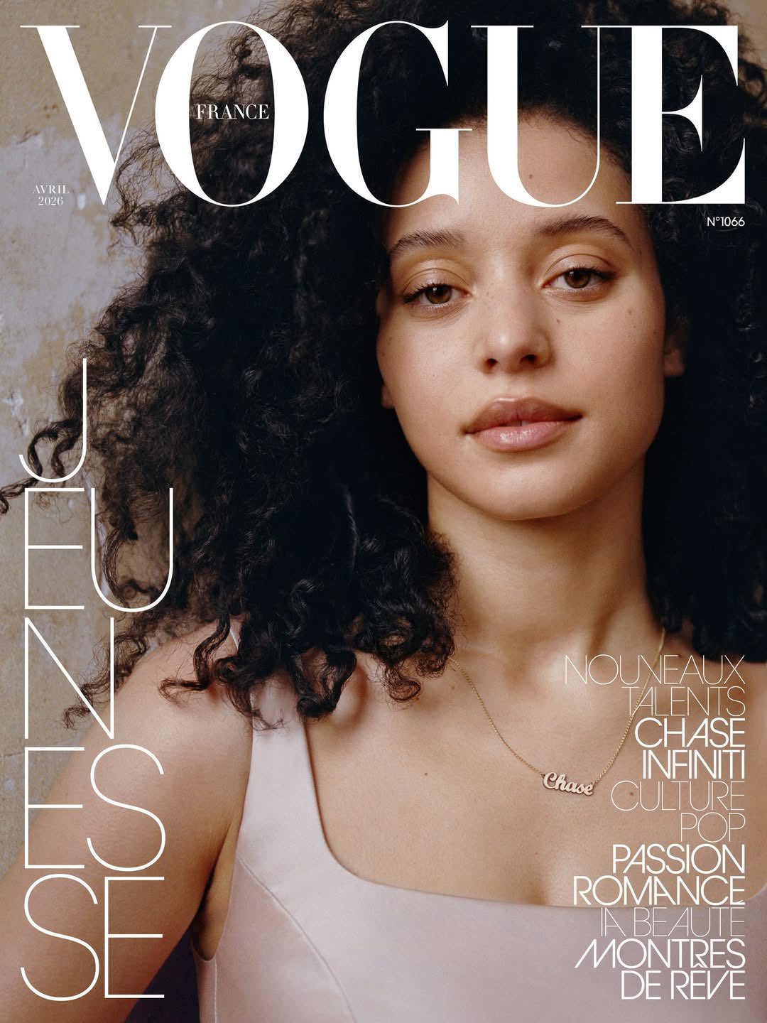 VOGUE FRANCE magazine cover  April 2026