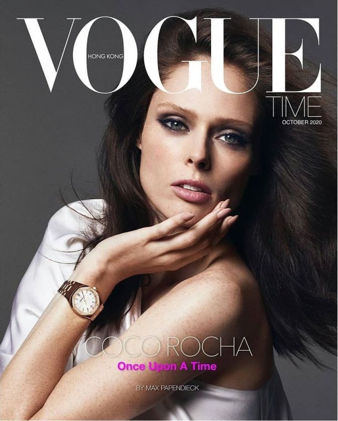 VOGUE HONG KONG magazine cover  October 2020