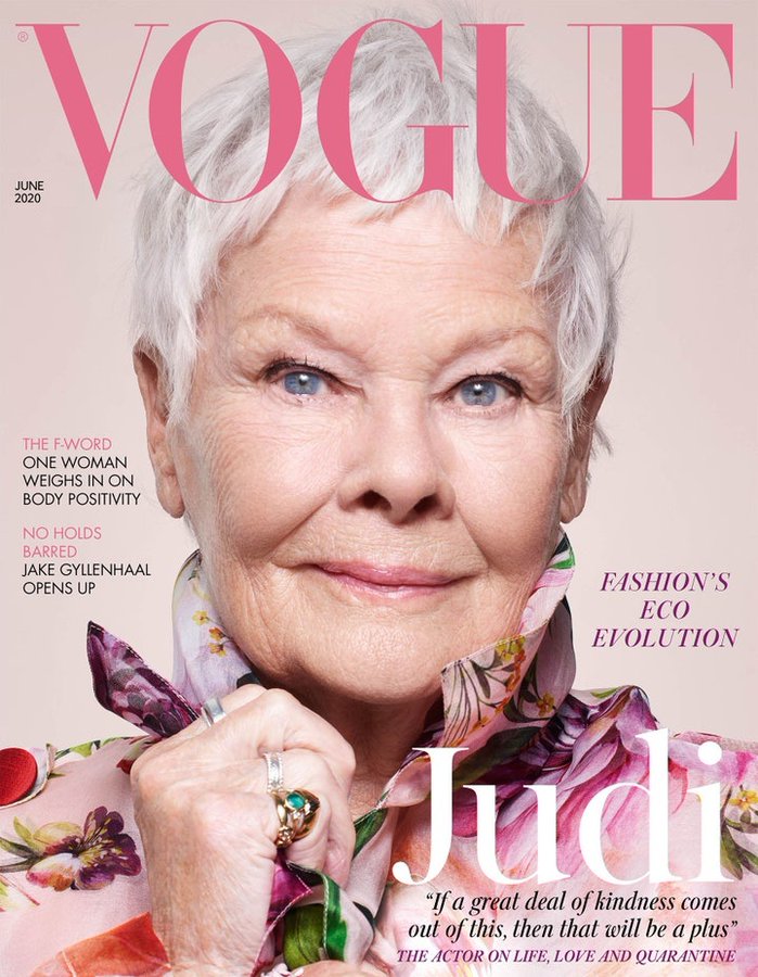 VOGUE UK magazine side cover  June 2020