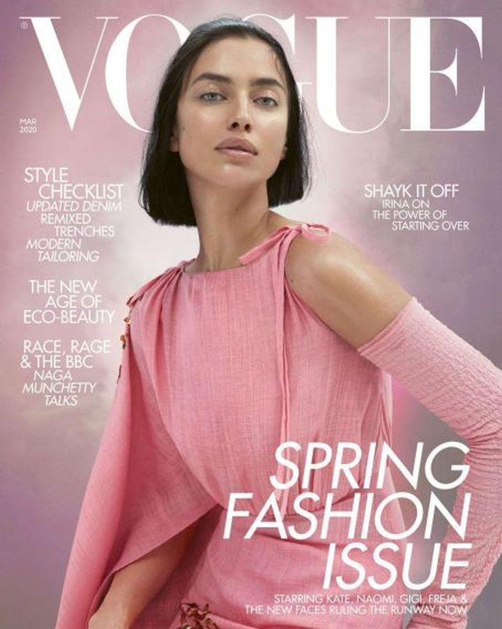 VOGUE UK magazine cover  March 2020