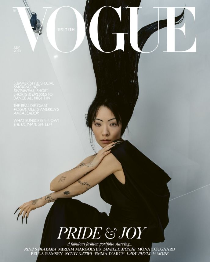 VOGUE UK magazine cover  July 2023
