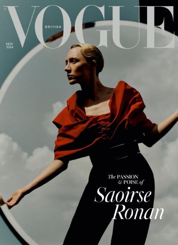 VOGUE UK magazine side cover  November 2024