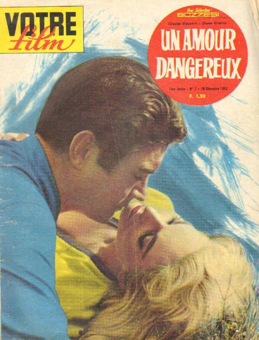 VOTRE FILM magazine side cover Issue 7 28 December 1962