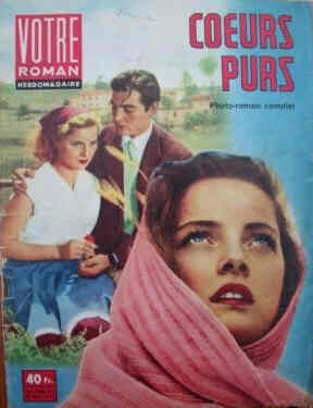 VOTRE ROMAN magazine cover 21 March 1957