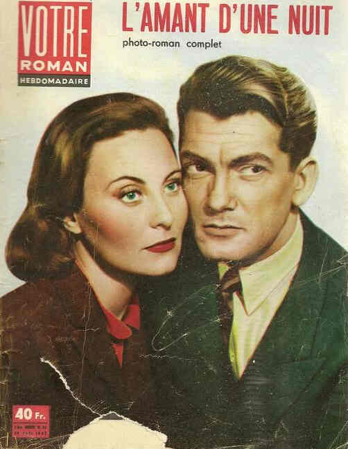 VOTRE ROMAN magazine cover Issue 24 29 August 1957