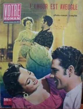 VOTRE ROMAN magazine cover Issue 26 12 September 1957