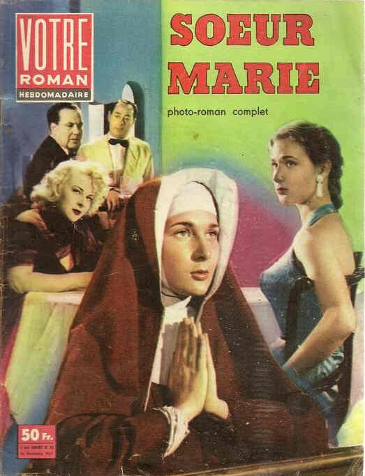 VOTRE ROMAN magazine cover Issue 35 14 November 1957