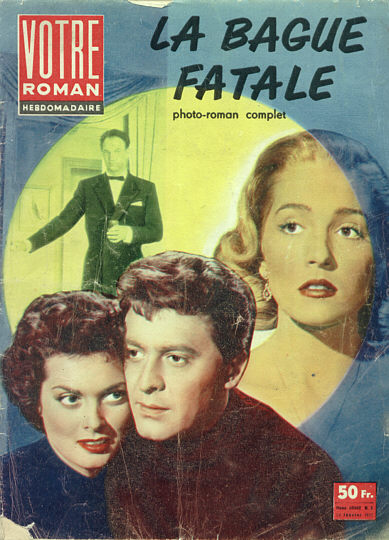 VOTRE ROMAN magazine cover Issue 3 23 January 1958