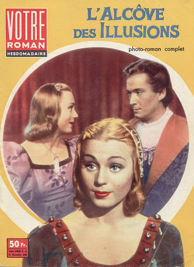 VOTRE ROMAN magazine cover Issue 45 14 November 1958