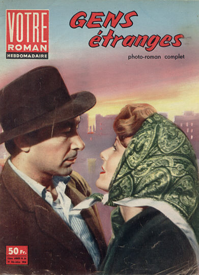 VOTRE ROMAN magazine cover Issue 50 19 December 1958
