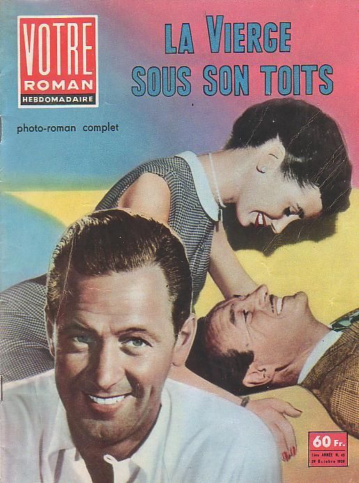 VOTRE ROMAN magazine cover Issue 43 29 October 1959