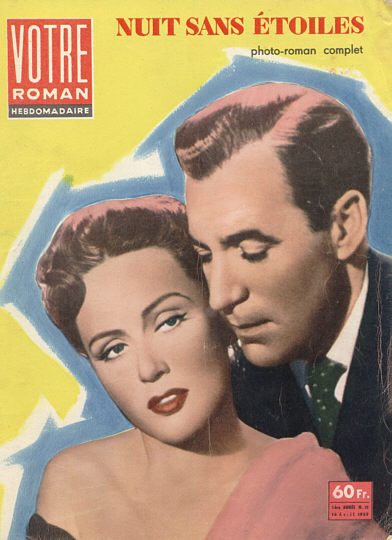 VOTRE ROMAN magazine cover Issue 15 16 April 1959