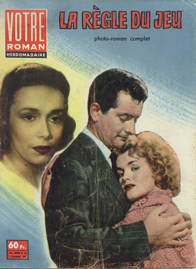 VOTRE ROMAN magazine cover Issue 35 3 September 1959