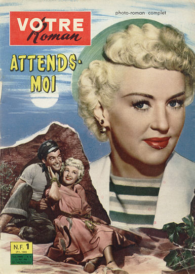 VOTRE ROMAN magazine cover 25 May 1961