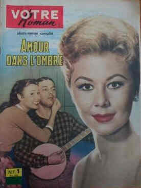 VOTRE ROMAN magazine cover 25 July 1961