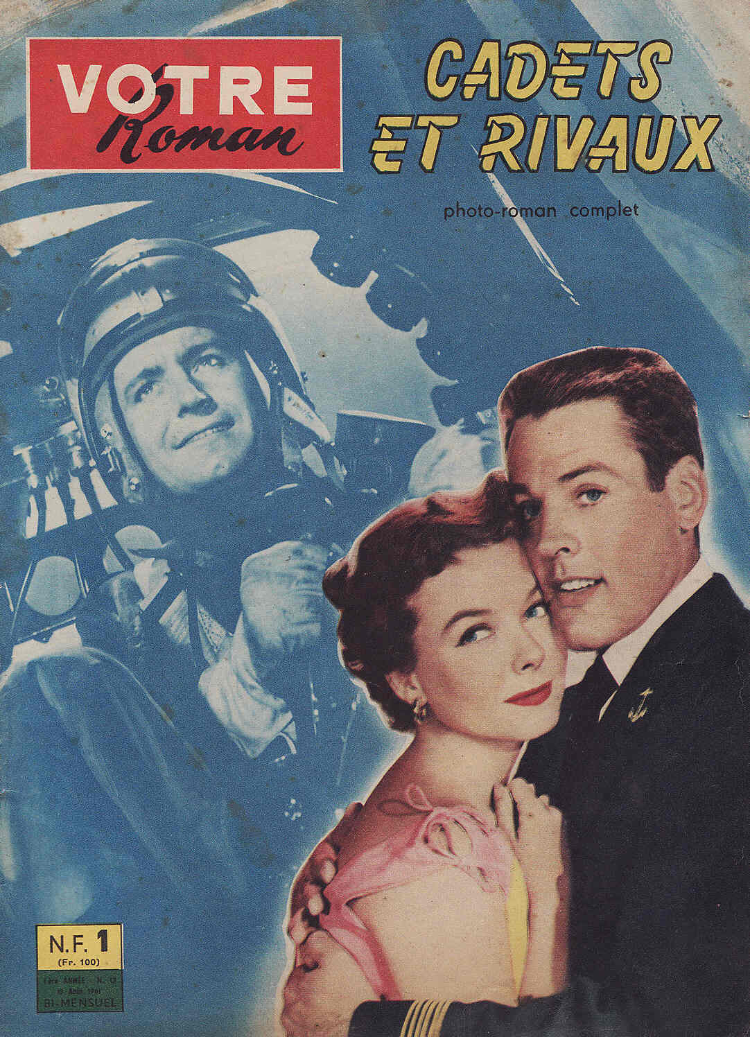 VOTRE ROMAN magazine cover 10 August 1961