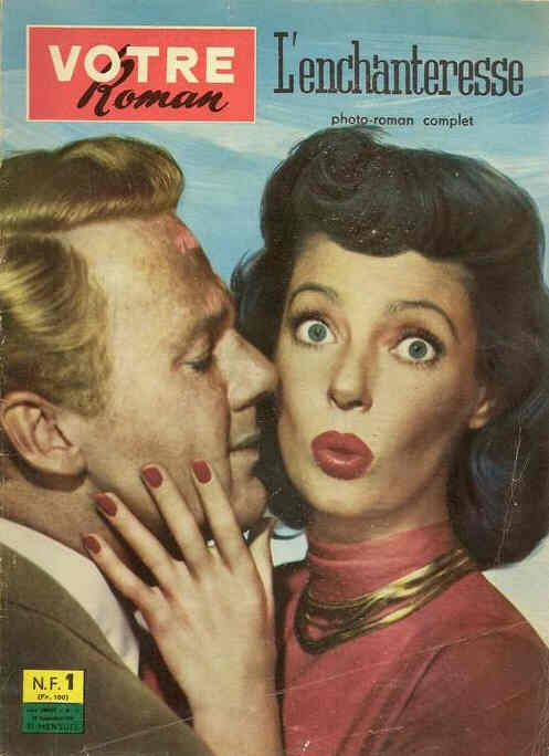 VOTRE ROMAN magazine cover Issue 15  1961