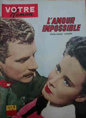 VOTRE ROMAN magazine cover 20 February 1962