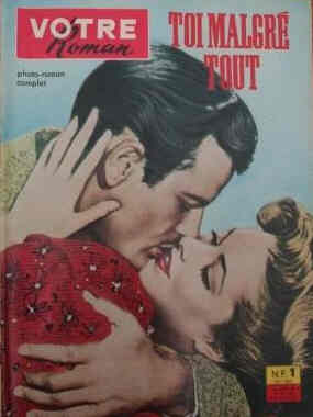 VOTRE ROMAN magazine cover 20 April 1962