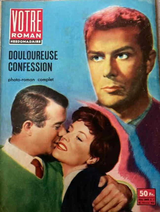 VOTRE ROMAN magazine cover Issue 2 16 January 1958