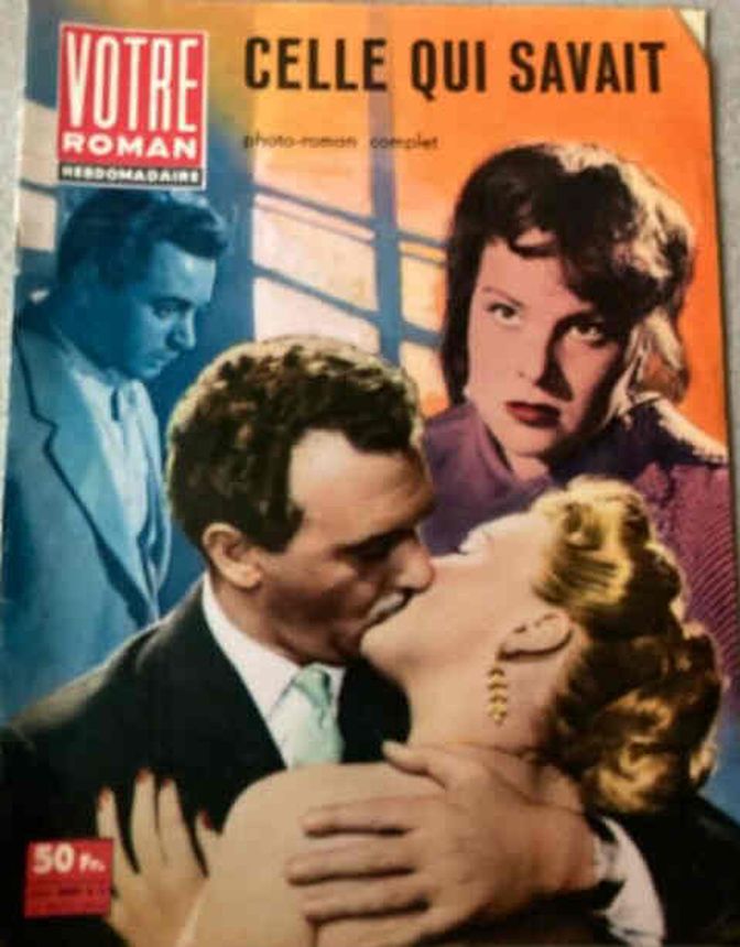 VOTRE ROMAN magazine cover Issue 10 14 March 1958