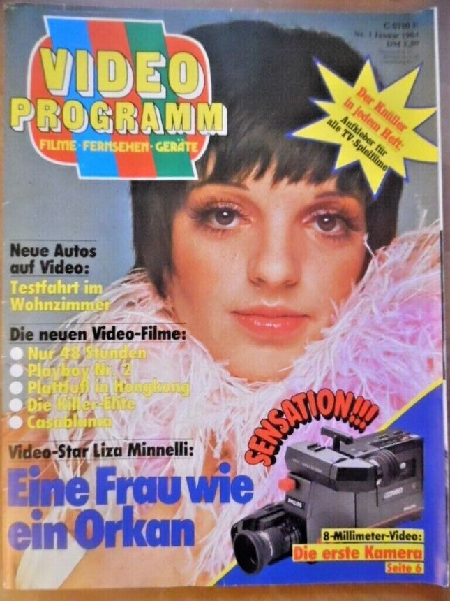 VIDEO PROGRAMM magazine cover  January 1984