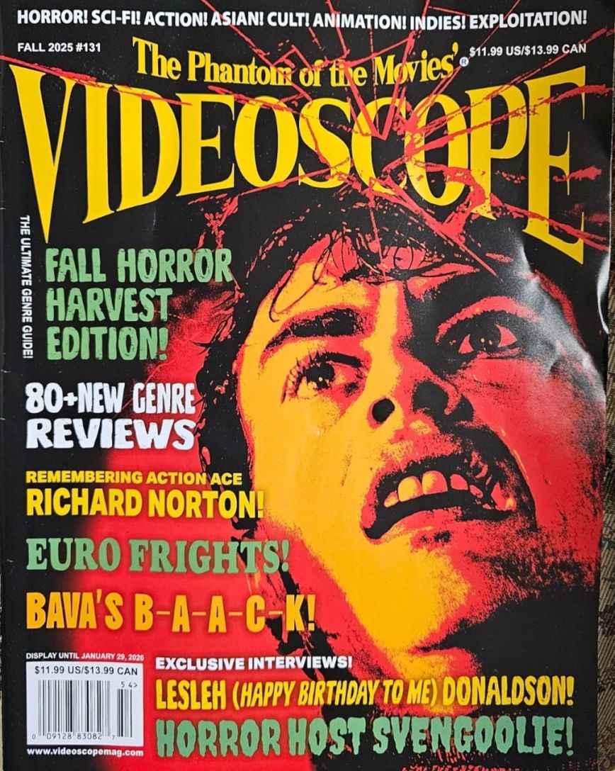 VIDEOSCOPE magazine cover Issue 131 Fall 2025