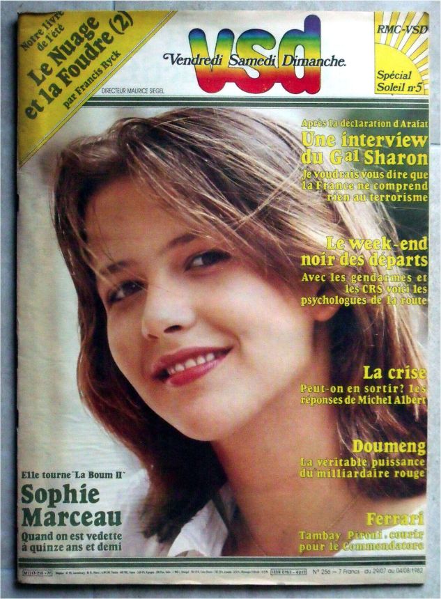 VSD magazine side cover Issue 256 29 July 1982