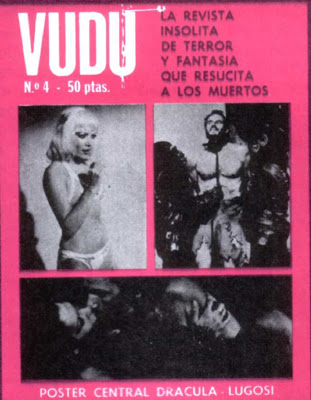 VUDU magazine cover Issue 4 April 1975