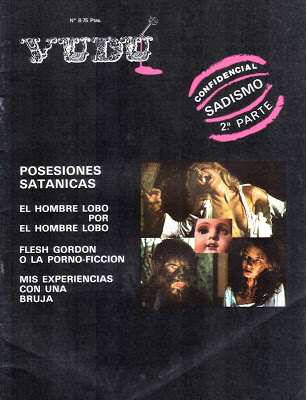 VUDU magazine cover Issue 8 August 1975
