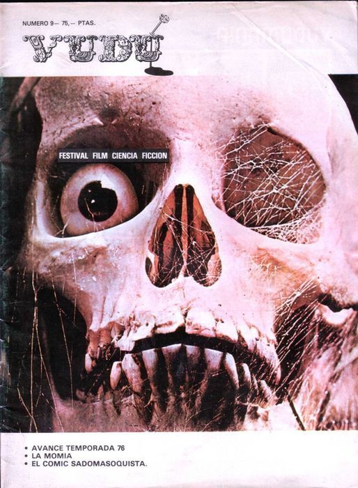 VUDU magazine cover Issue 9 September 1975
