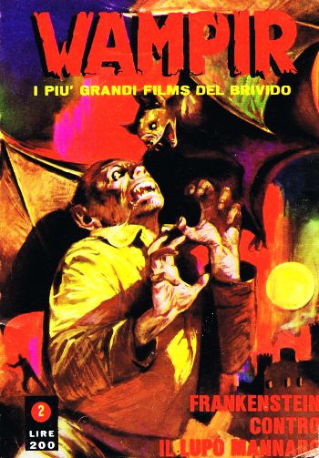 WAMPIR magazine cover Issue 2 July 1970