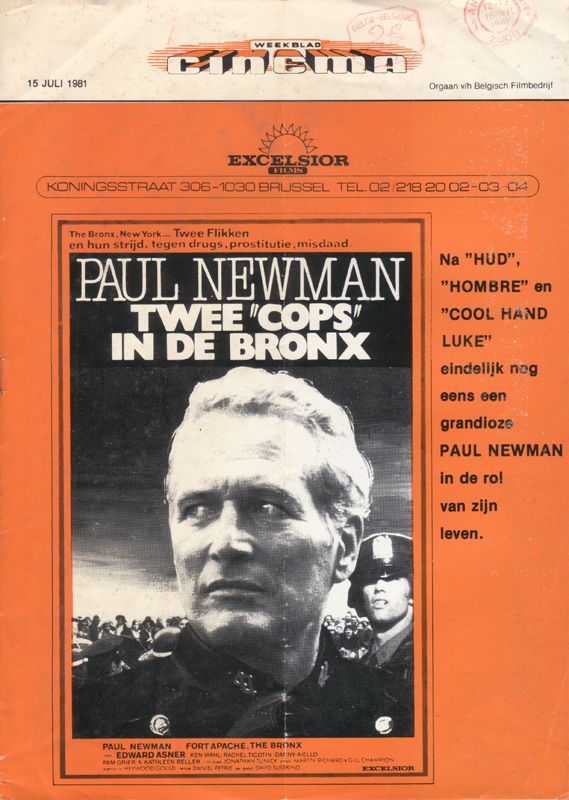 WEEKBLAD CINEMA magazine cover 15 July 1981