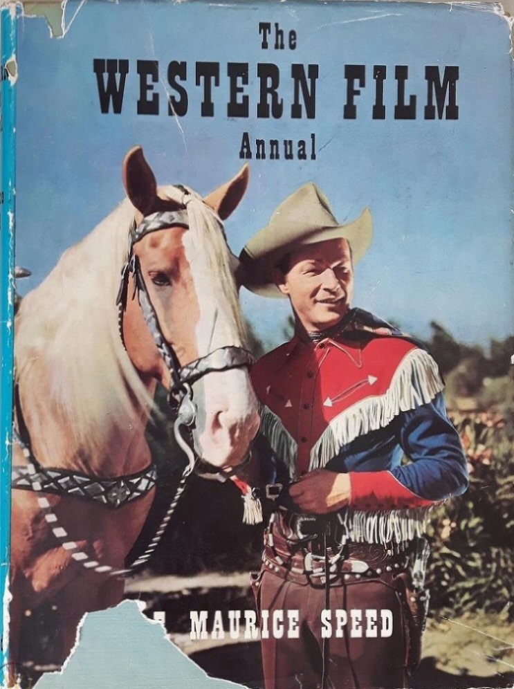 WESTERN FILM ANNUAL magazine cover   1951