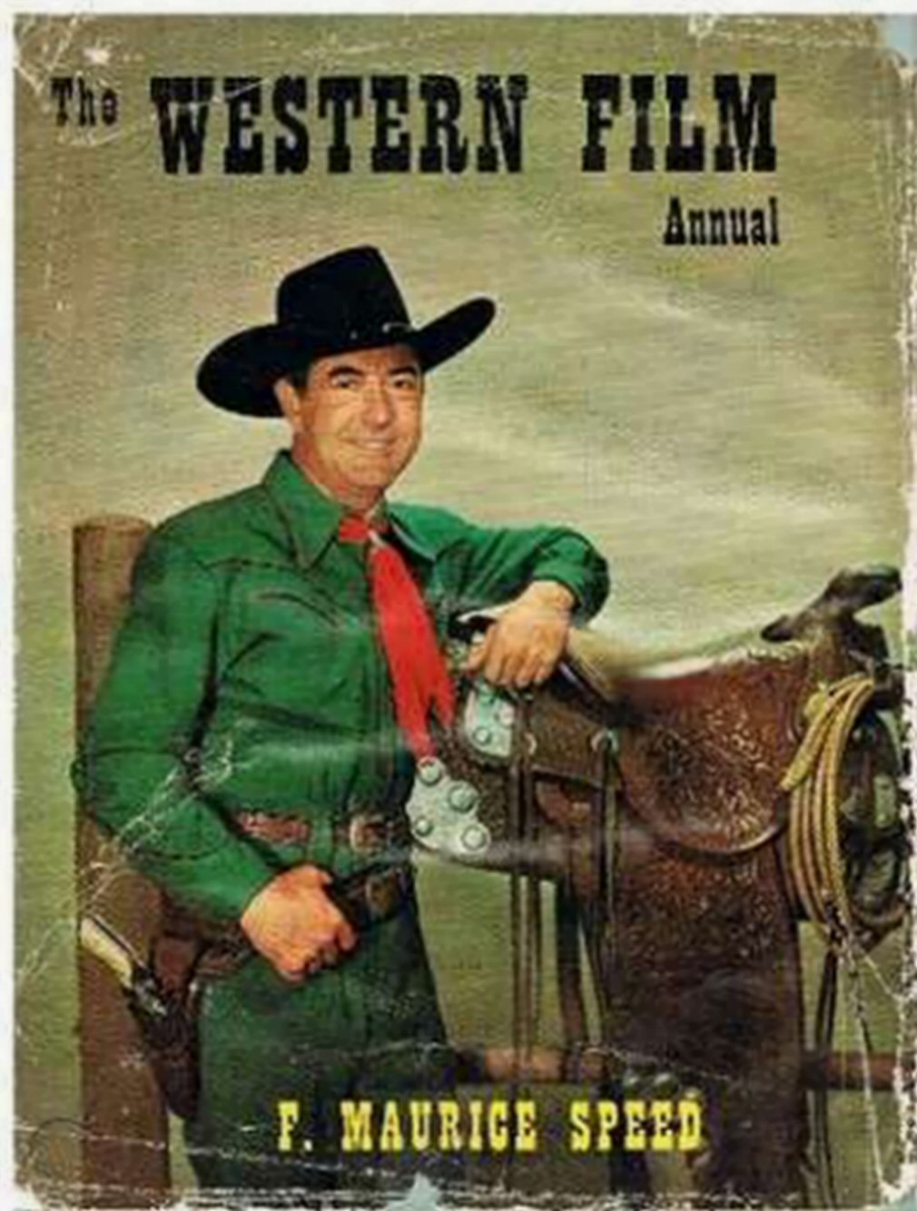 WESTERN FILM ANNUAL magazine cover   1953