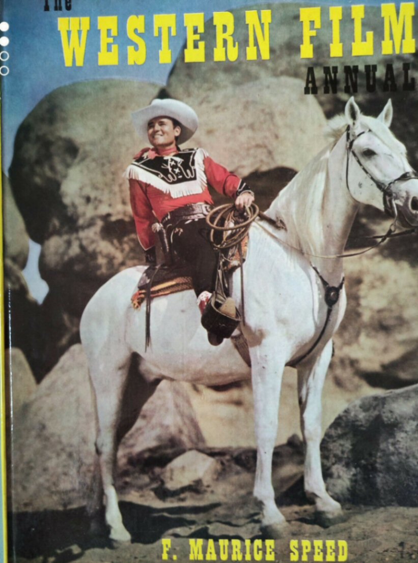 WESTERN FILM ANNUAL magazine cover   1955