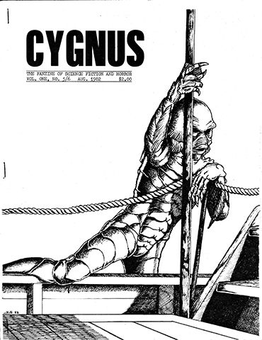 CYGNUS/WET PAINT magazine side cover Issue 5/6 August 1982