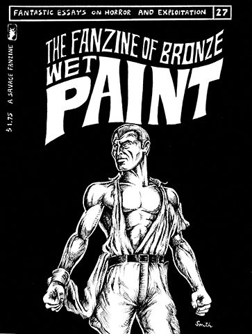 CYGNUS/WET PAINT magazine side cover Issue 27  