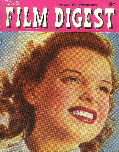 WORLD FILM DIGEST magazine side cover Issue 9  June/July 1949