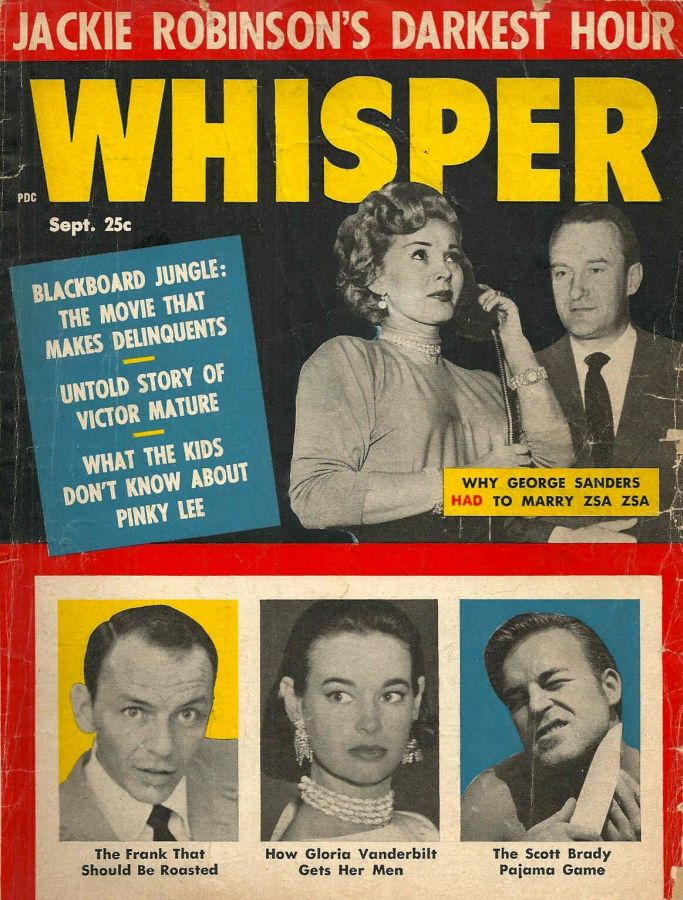 WHISPER magazine cover September 1955