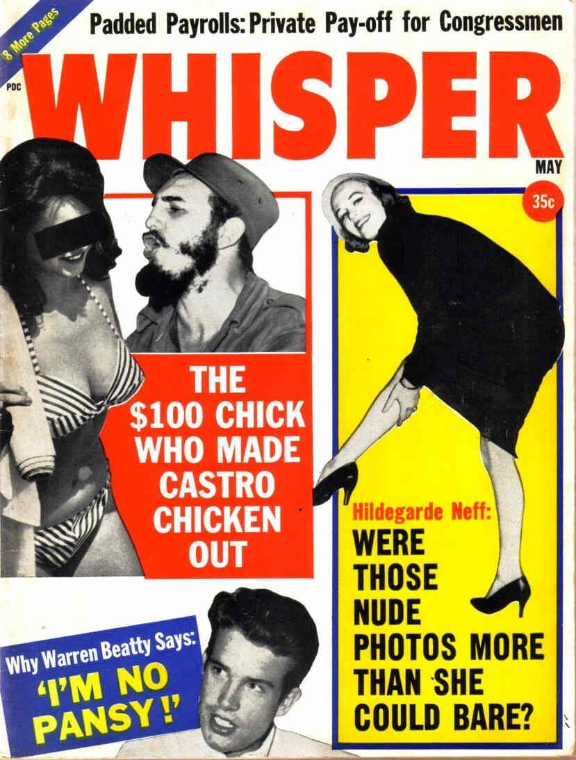 WHISPER magazine side cover May 1962